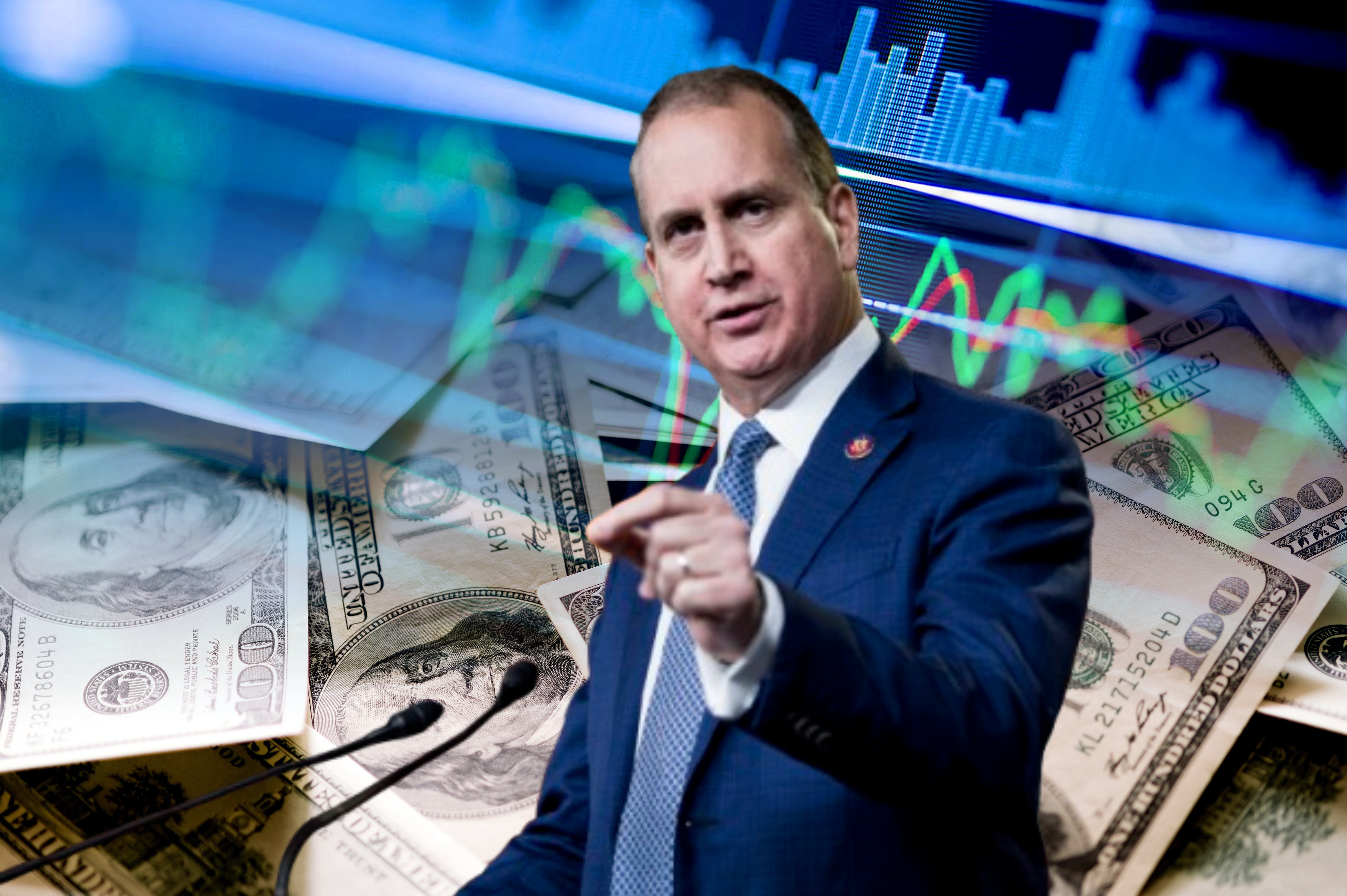 Imagen de referencia. Dólares y estadísticas / Mario Díaz-Balart: Getty Images.
