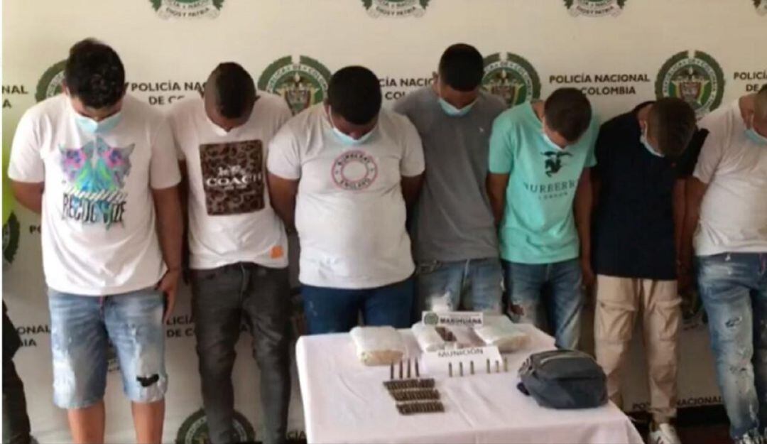 Capturados en allanamiento