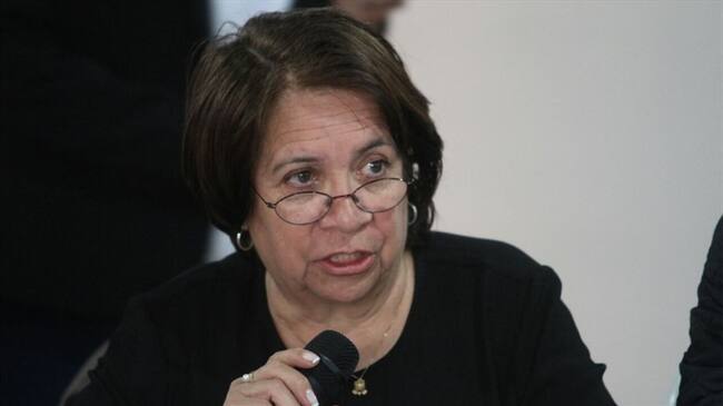 Aída Avella, presidenta de la UP. Foto: Colprensa