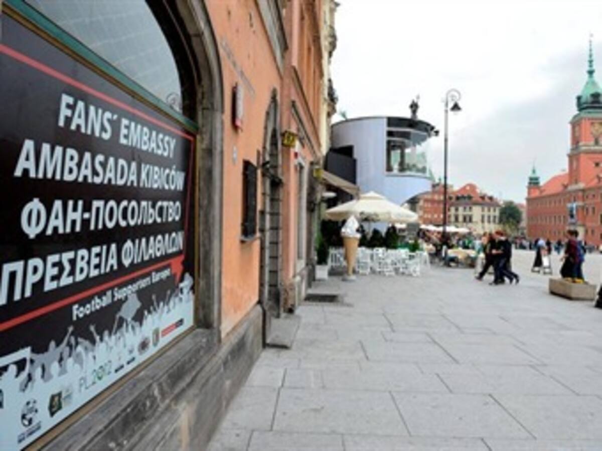 La zona de fans tendrá capacidad para cien mil personas, en Varsovia