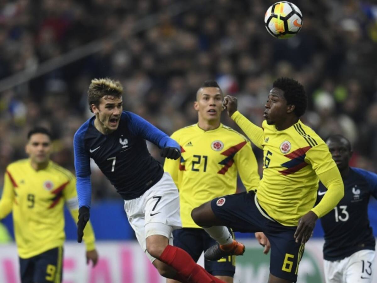En imágenes: el triunfo de Colombia en París 3-2 sobre Francia