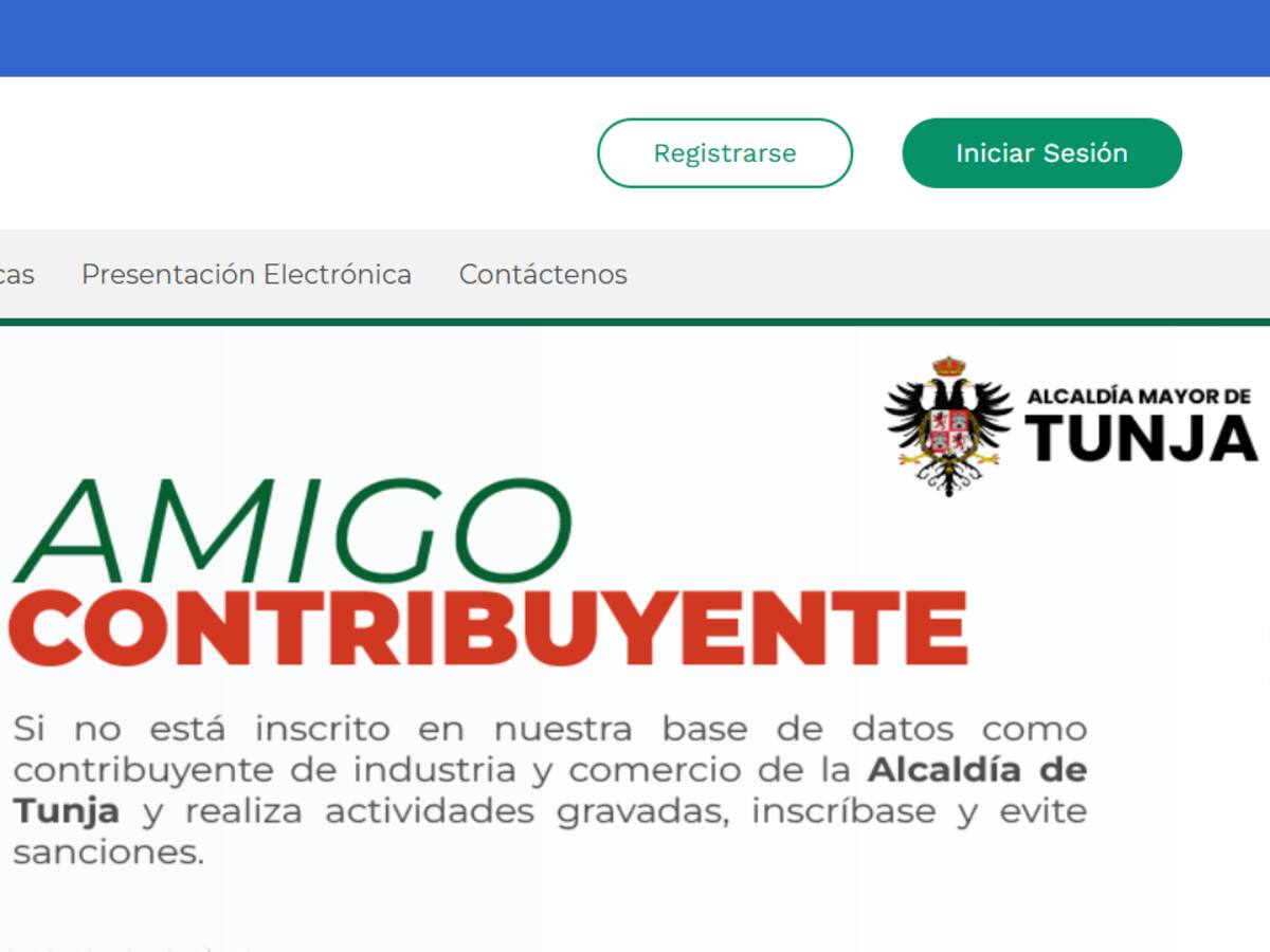Tunja lanza portal tributario completamente renovado: para hacer trámites sin filas