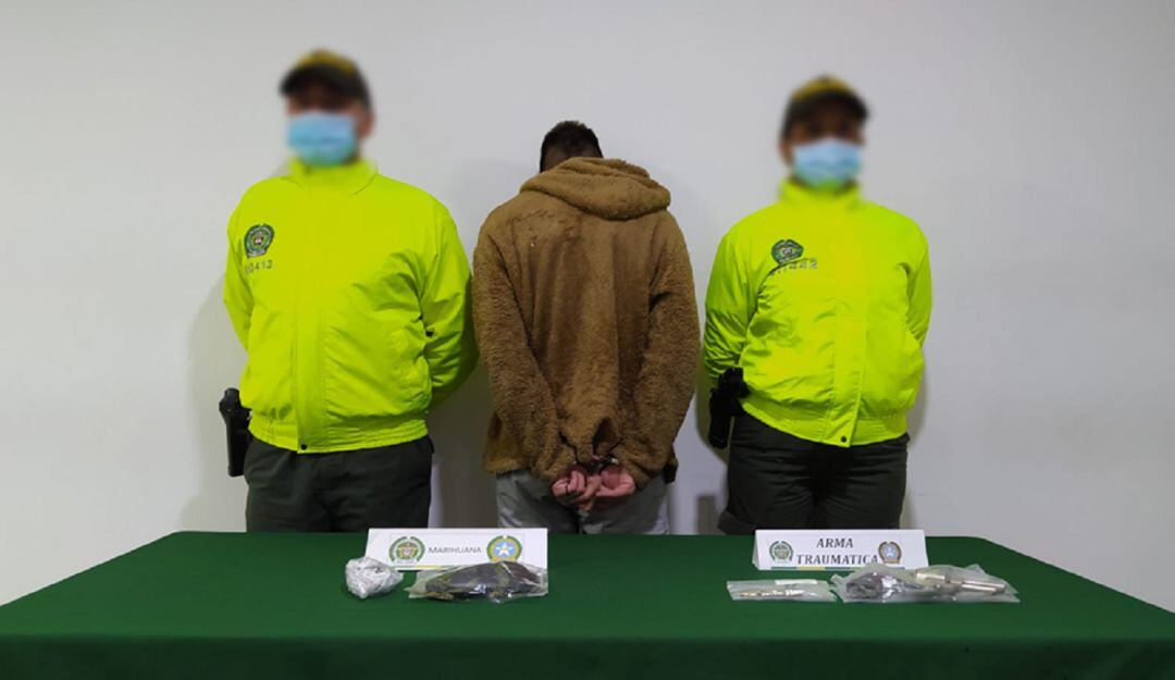 Captura en Manizales