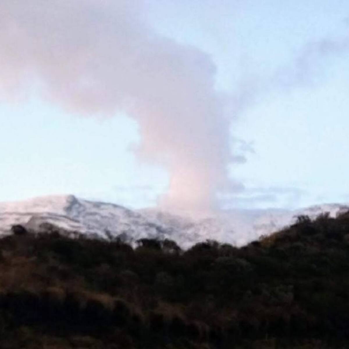 Aumenta la sismicidad en el volcán Nevado del Ruíz