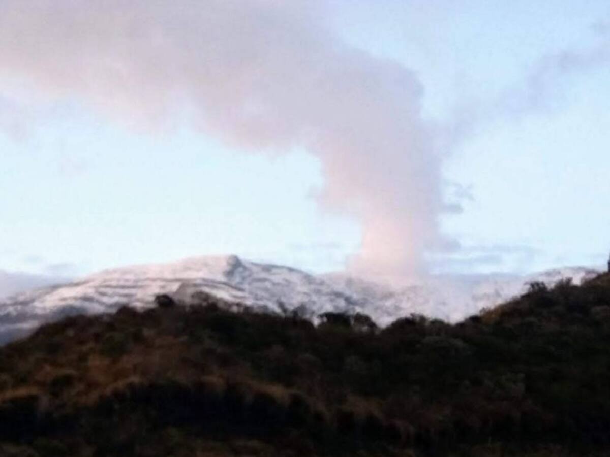 Aumenta la sismicidad en el volcán Nevado del Ruíz
