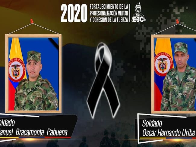 En San José de Uré, Córdoba, Clan del Golfo asesina a dos soldados