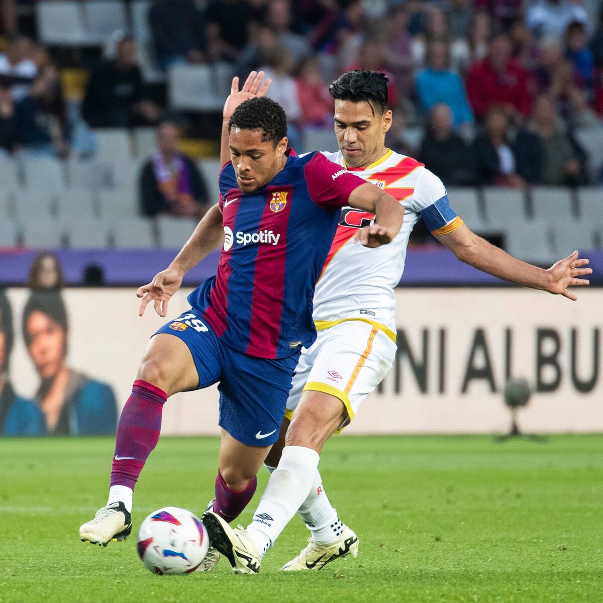 Falcao y sus palabras de despedida del Rayo Vallecano