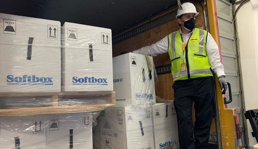 Colombia recibió otras 539.000 vacunas de Pfizer