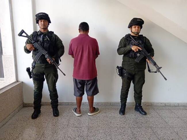 Imagen del capturado - Policía Nacional.