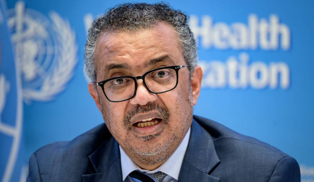 El director de la OMS, Tedros Adhanom. Foto: Getty