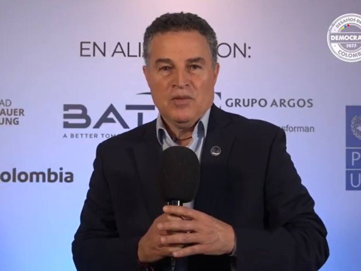 "Una democracia que genere resultados, da confianza", Aníbal Gaviria