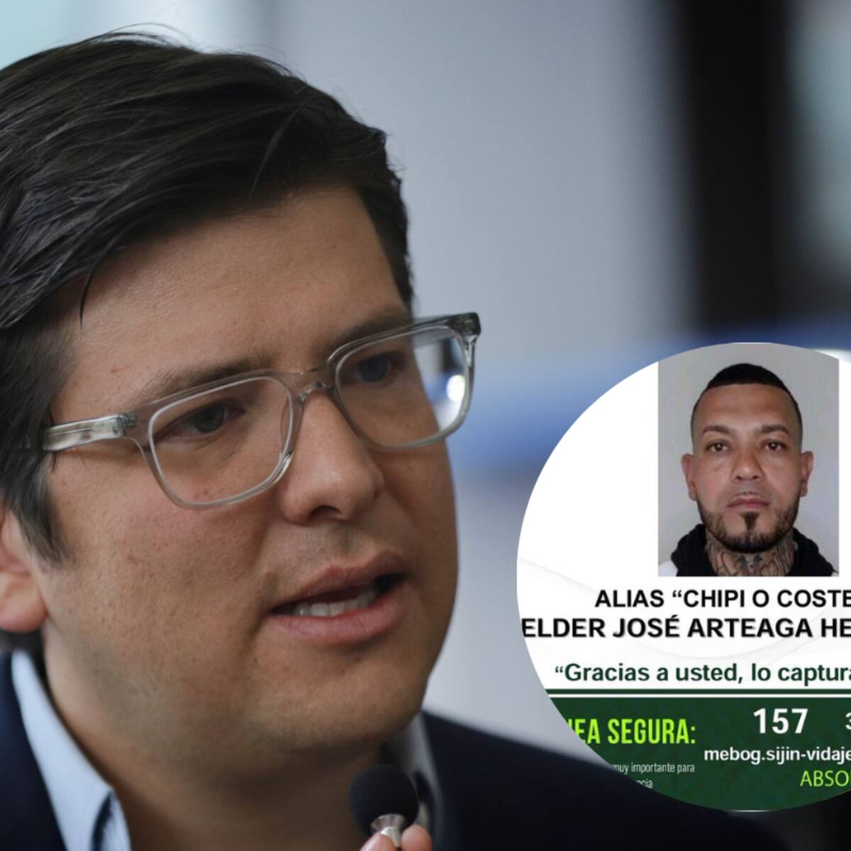 Caso Miguel Uribe Turbay: ¿Quién es alias Costeño, acusado de ser el “cerebro operativo” del ataque?