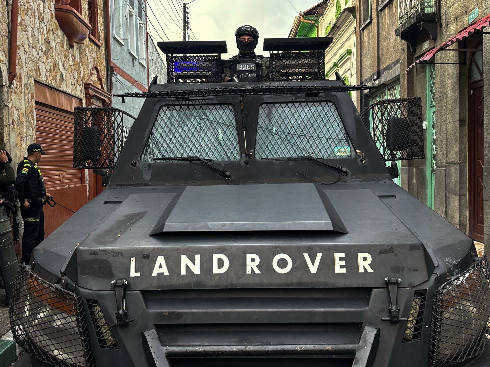 Nueva intervención en San Bernardo. Foto cortesía