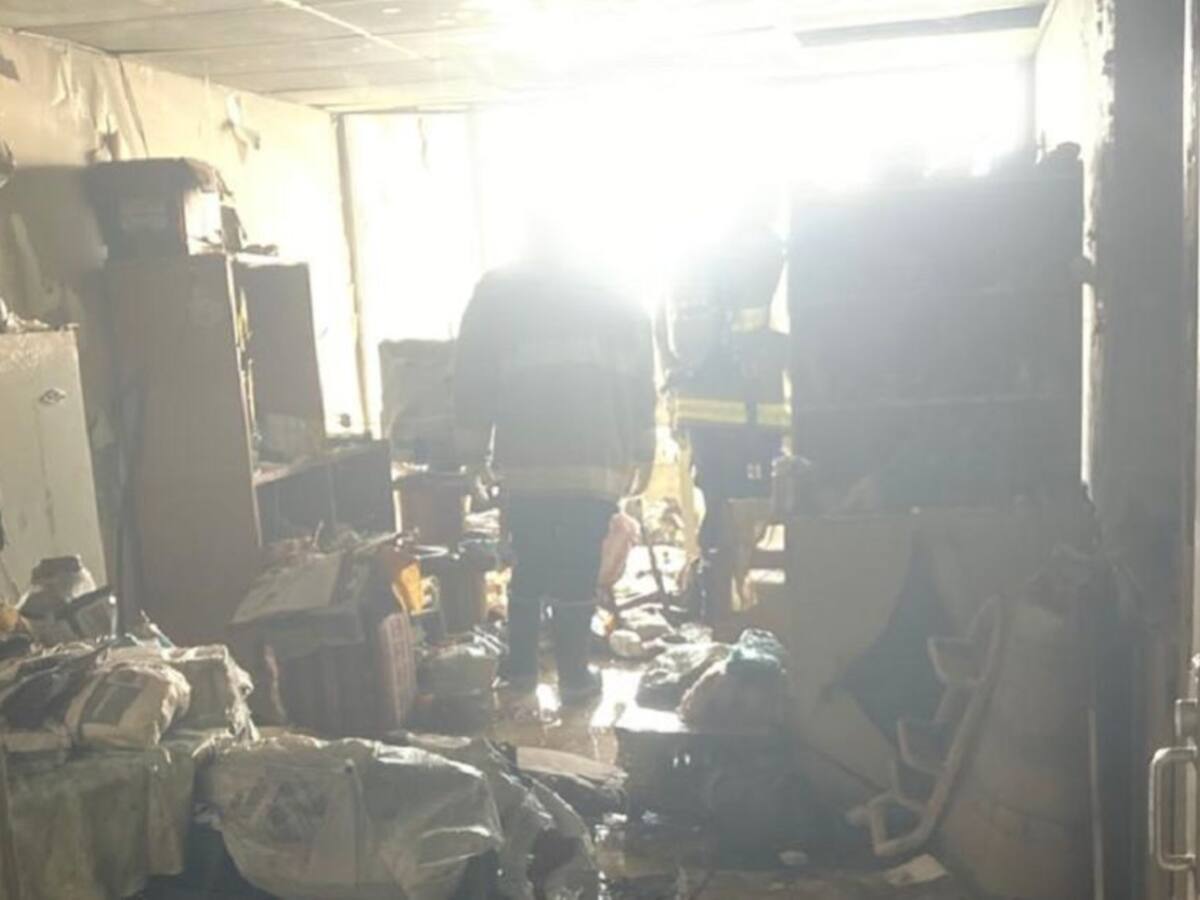 Bomberos controla conato de incendio en el sector turístico de Cartagena