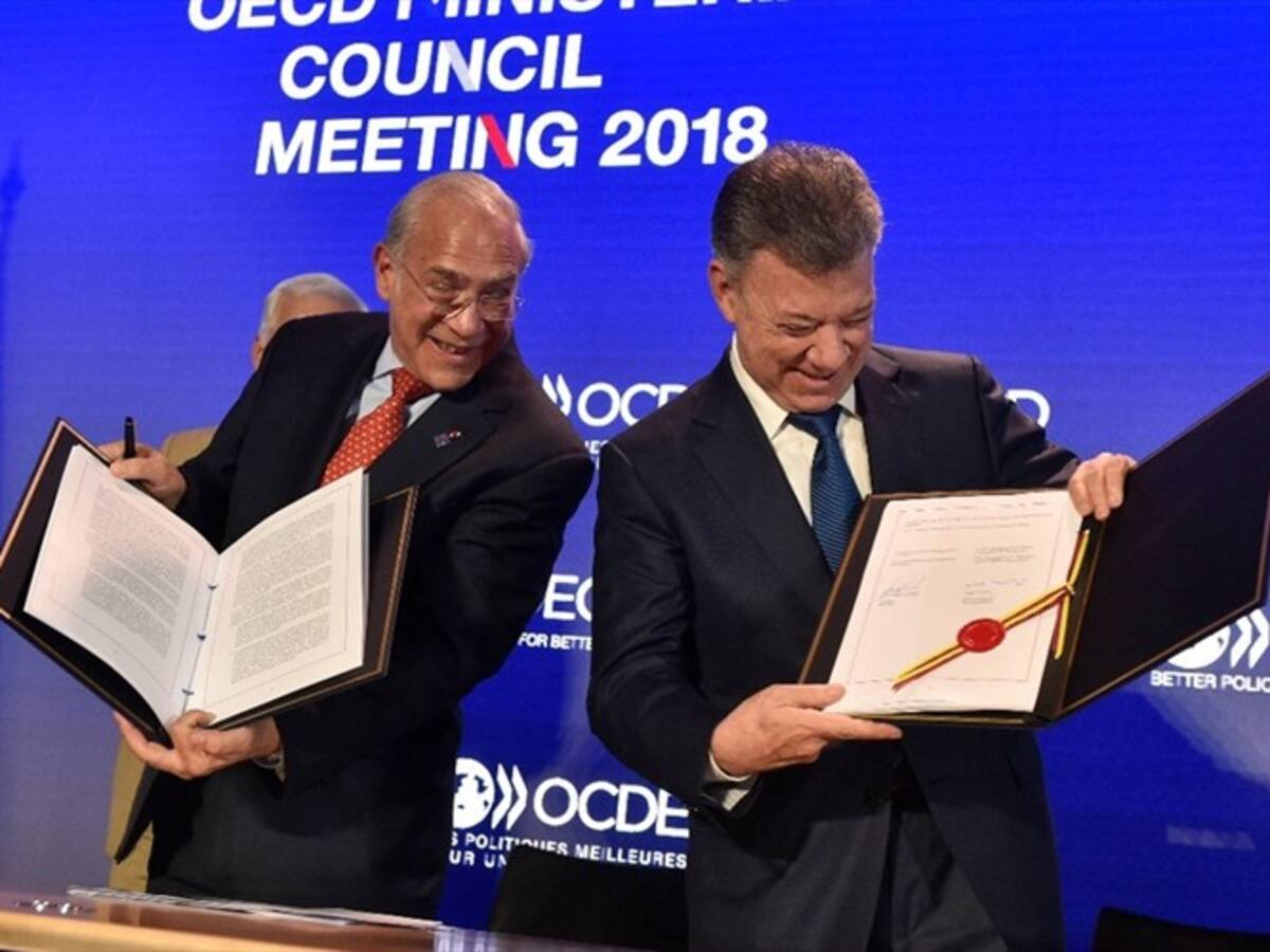 Colombia oficializó su ingreso a la OCDE
