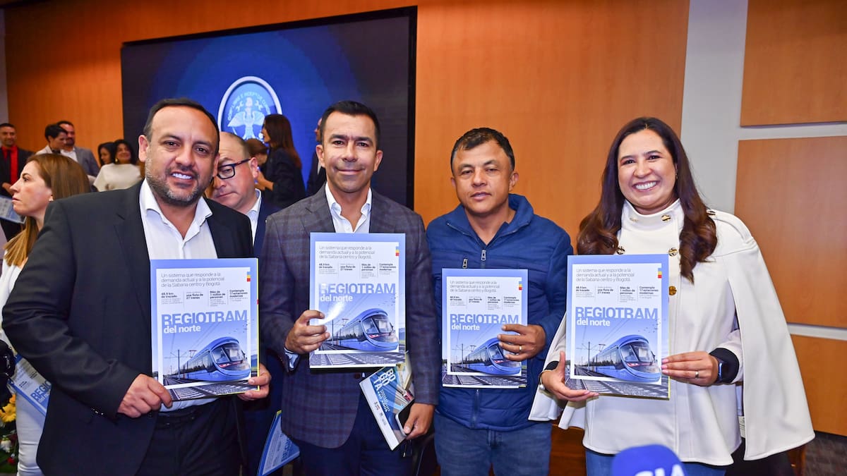 Abrieron licitación pública del Regiotram del Norte: Bogotá quedó por fuera de la financiación