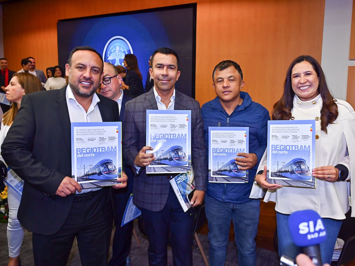 Abrieron licitación pública del Regiotram del Norte: Bogotá quedó por fuera de la financiación