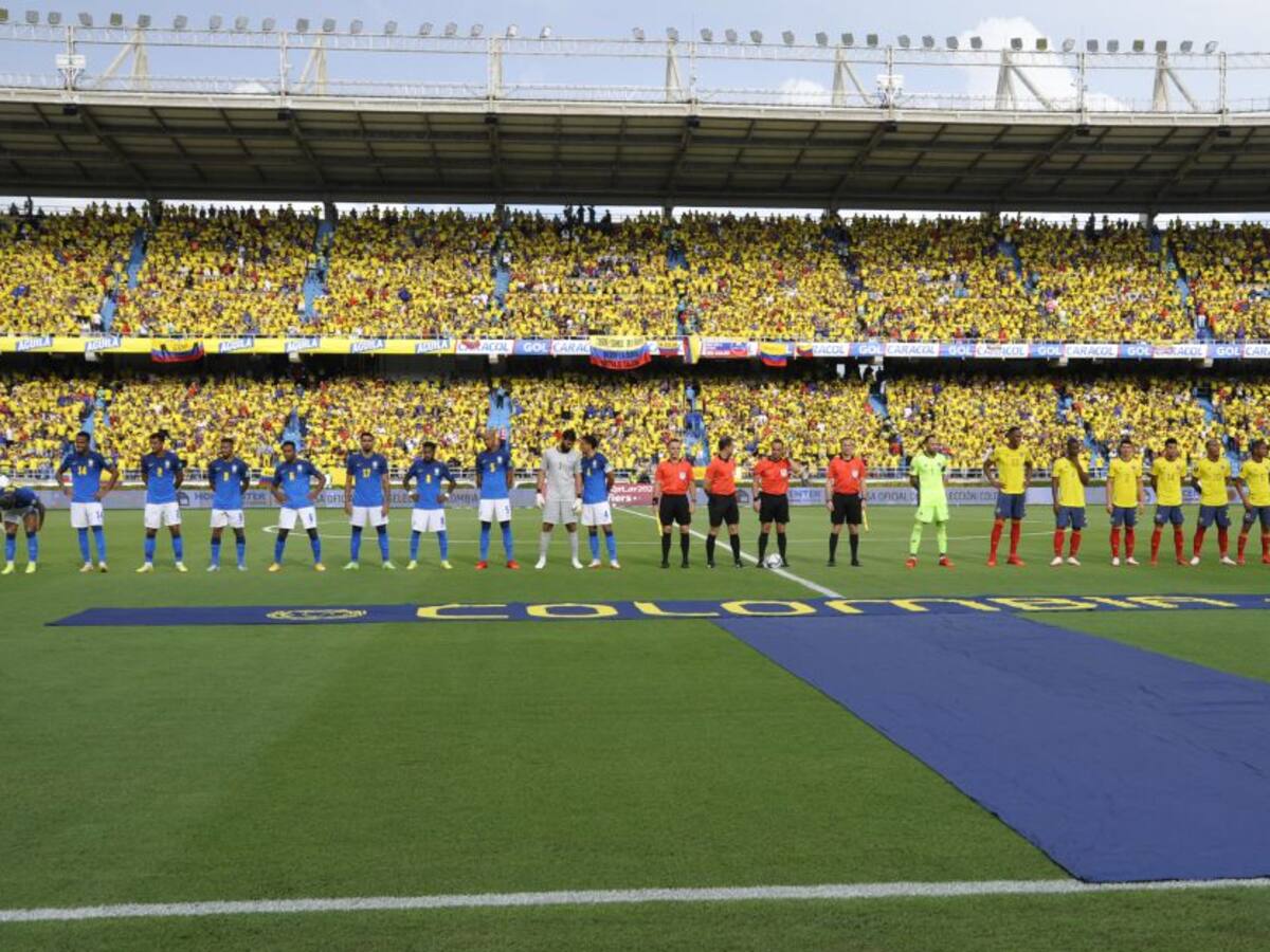 En imágenes: El empate de Colombia y Brasil en Barranquilla