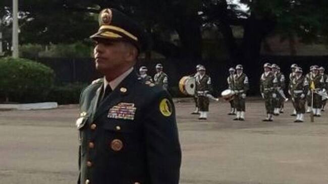 BG Antonio María Beltrán, Comandante de la Trigésima Brigada.