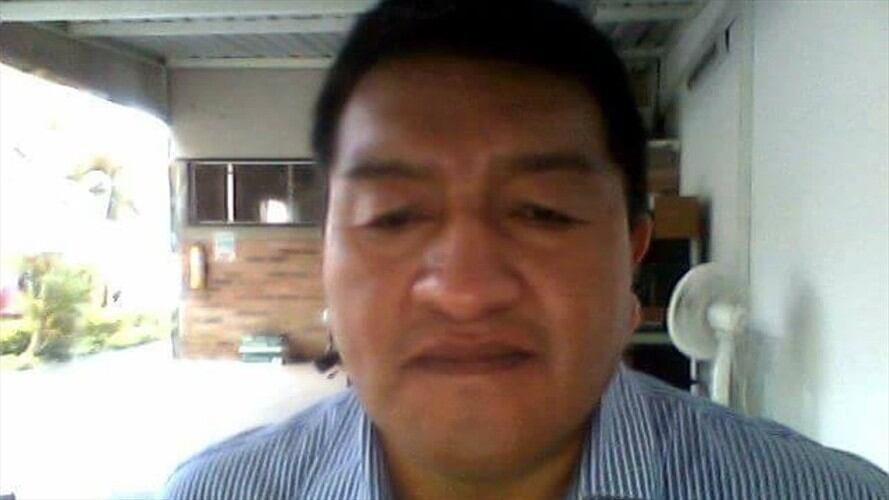 Ricardo Gembuel, reconocido dirigente, fue atacado con un disparo al parecer en medio de un caso de hurto de motocicleta. Foto: Cortesía Sucesos Cauca