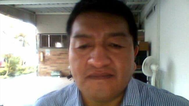 Ricardo Gembuel, reconocido dirigente, fue atacado con un disparo al parecer en medio de un caso de hurto de motocicleta. Foto: Cortesía Sucesos Cauca