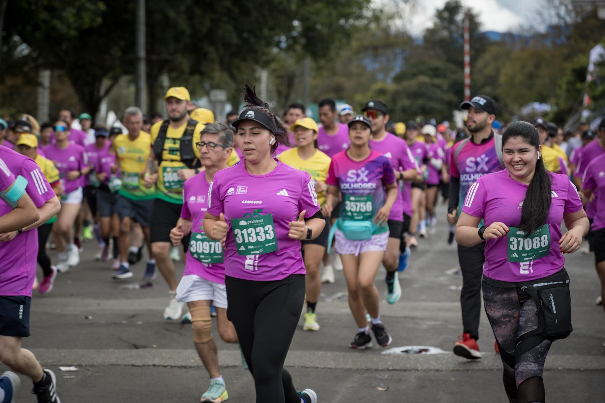 Más de 42.000 personas disputaron la edición 2025 de la Media Maratón de Bogotá / Twitter: @Bogota