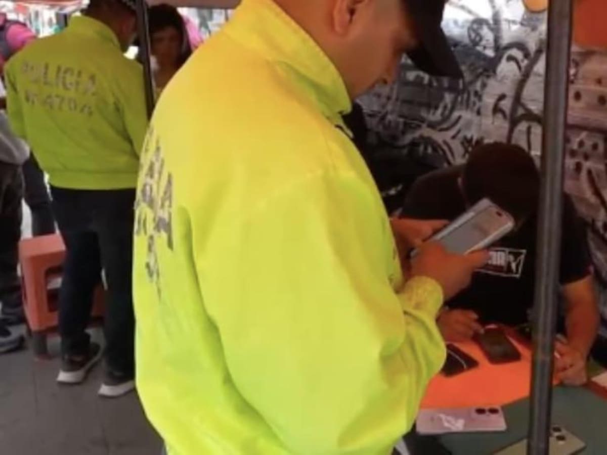 Más de 20 celulares incautados en Bogotá, con reportes de hurto y adulteración de sistemas