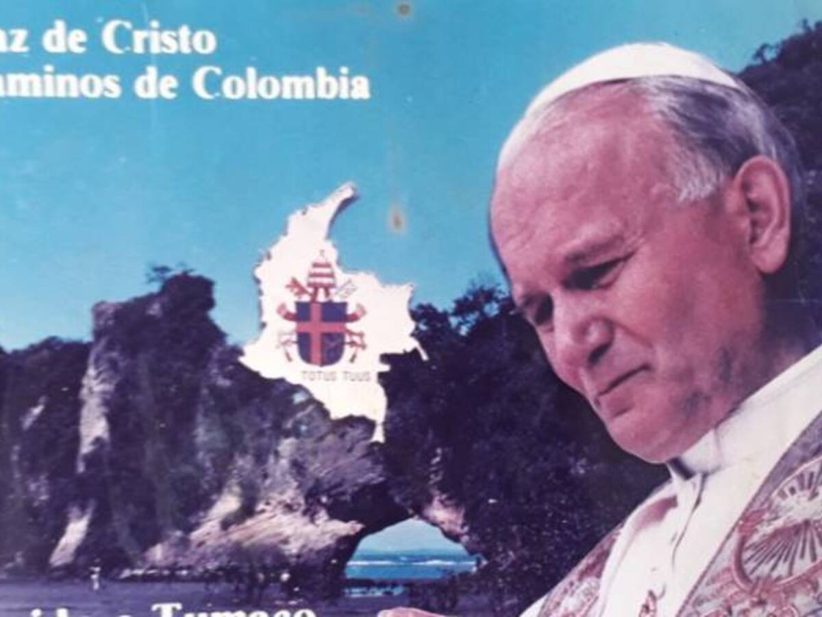 En Tumaco recuerdan visita del papa Juan Pablo Segundo hace 31 años
