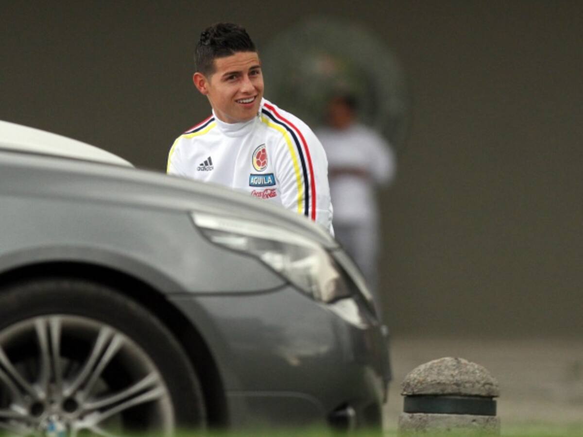 James Rodríguez ya se encuentra en Barranquilla para unirse a la Selección Colombia