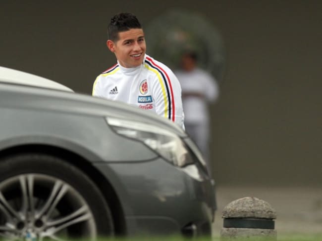 James Rodríguez ya se encuentra en Barranquilla para unirse a la Selección Colombia