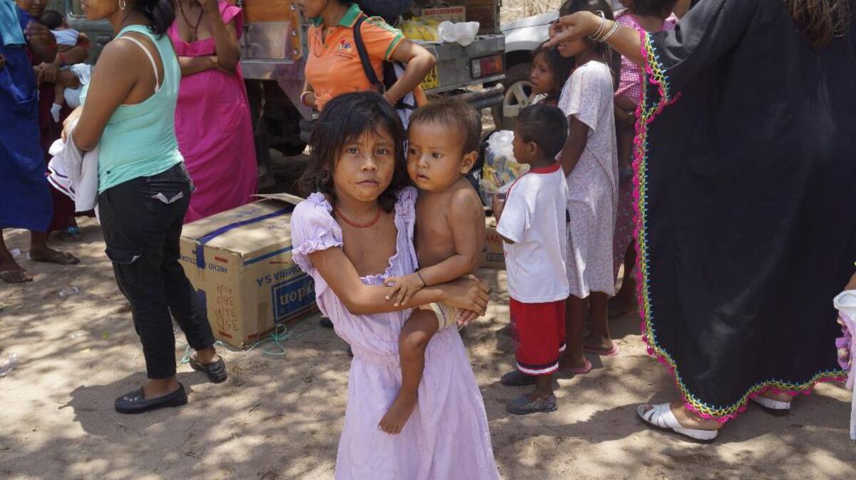 Recorrido de Caracol Radio por las zonas que aguantan sed. Fotos de Luis Enrique Rodríguez