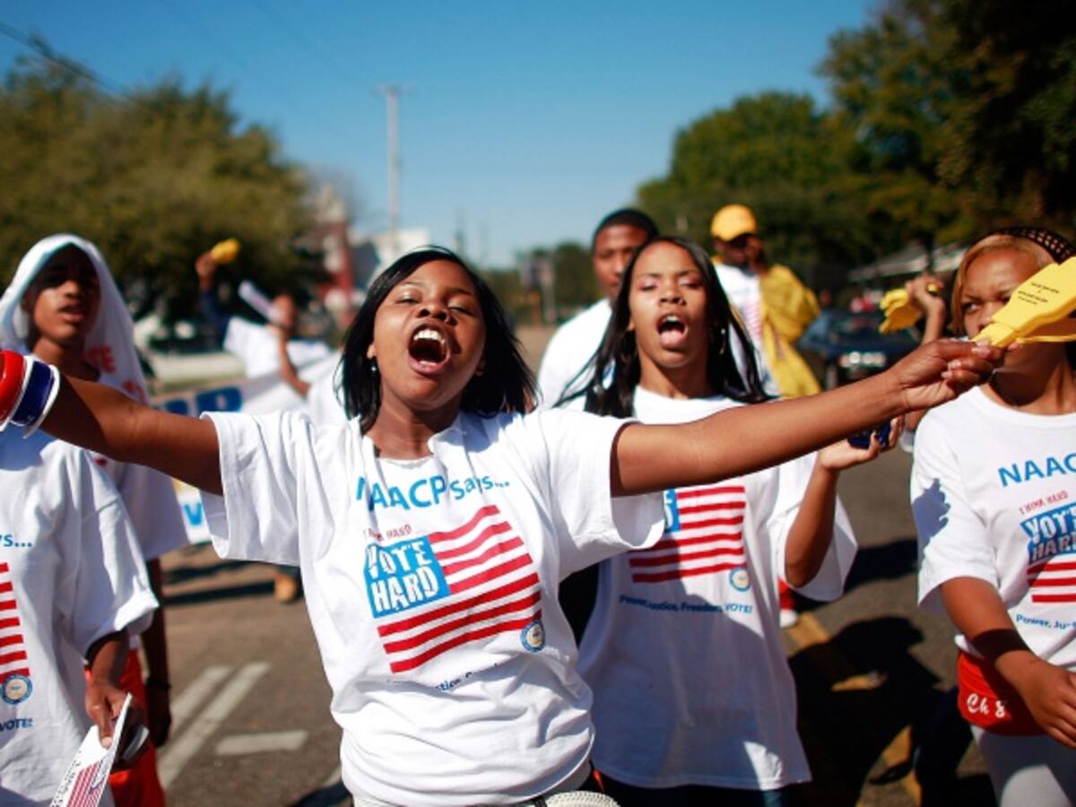 Del autobús a las urnas: Los afroamericanos también quieren votar