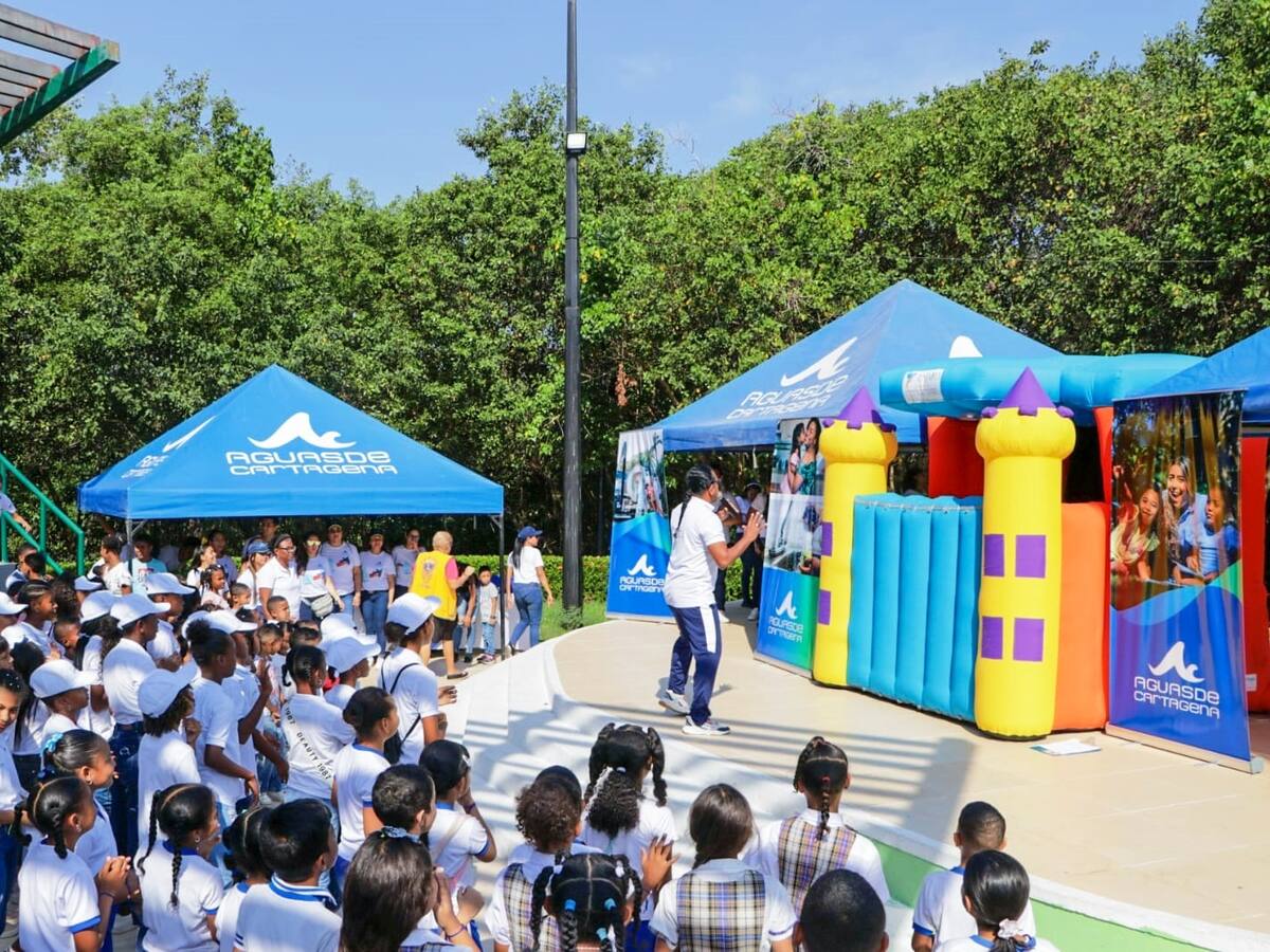 170 personas conmemoraron el Día Mundial del Agua en Cartagena