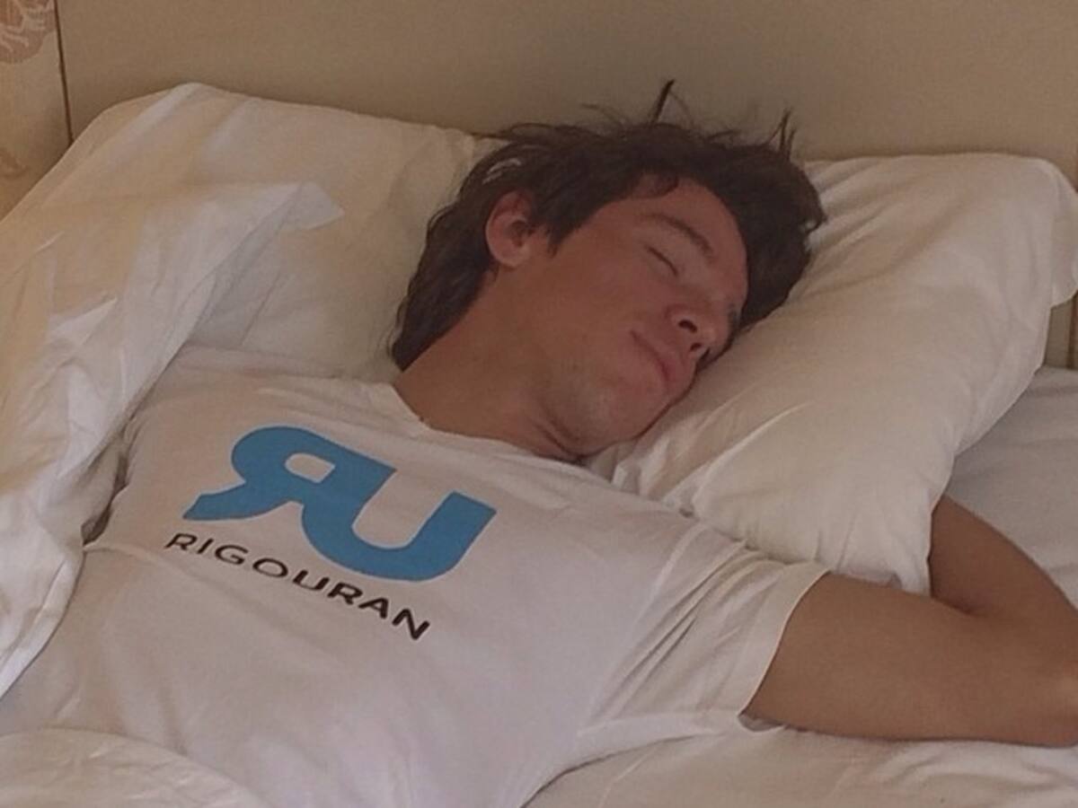 Rigoberto Urán aprovecha el día de descanso en el Giro de Italia