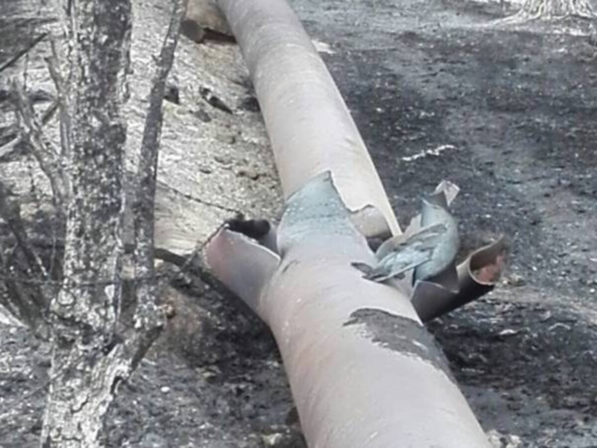 Atentado al oleoducto transandino en Ricaurte
