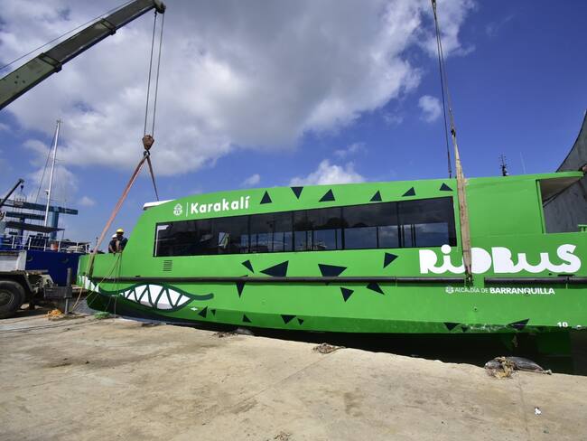 Esta miércoles llega a Barranquilla primera embarcación del Rio Bus