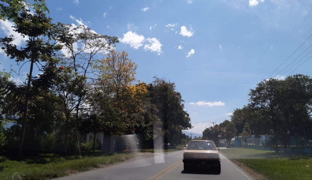 Días de sol y cielo azul en el departamento del Quindío