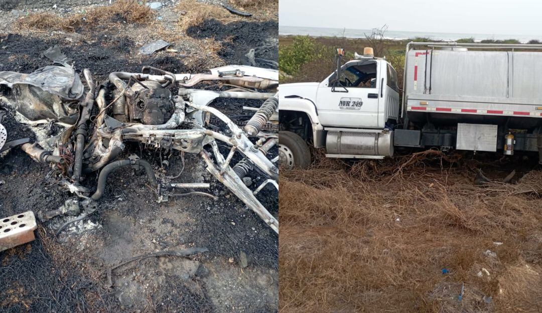 Accidente vía Ciénaga - Barranquilla