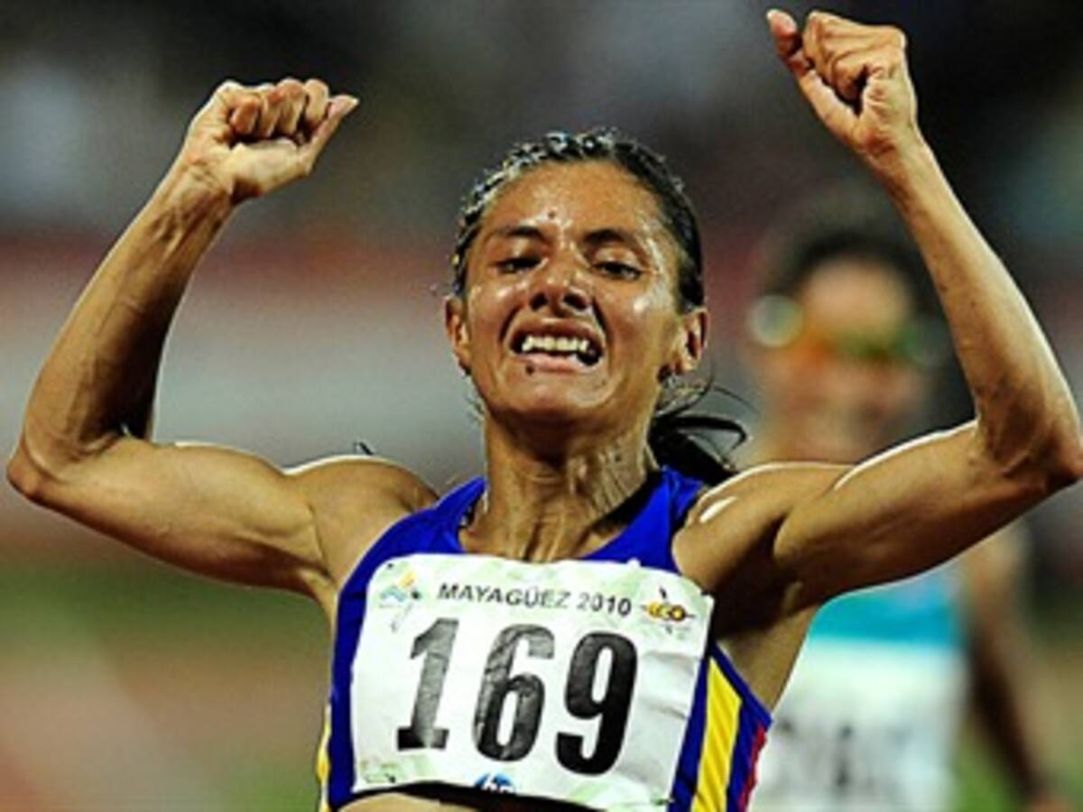 Yolanda Caballero, atleta colombiana que estuvo en la Maratón de Boston.