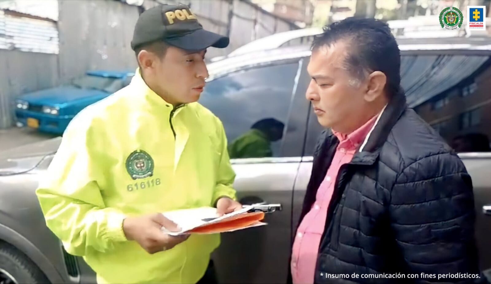 La captura de José Alvaro Sánchez se materializó en Bogotá