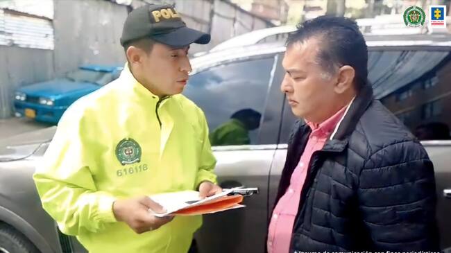 La captura de José Alvaro Sánchez se materializó en Bogotá