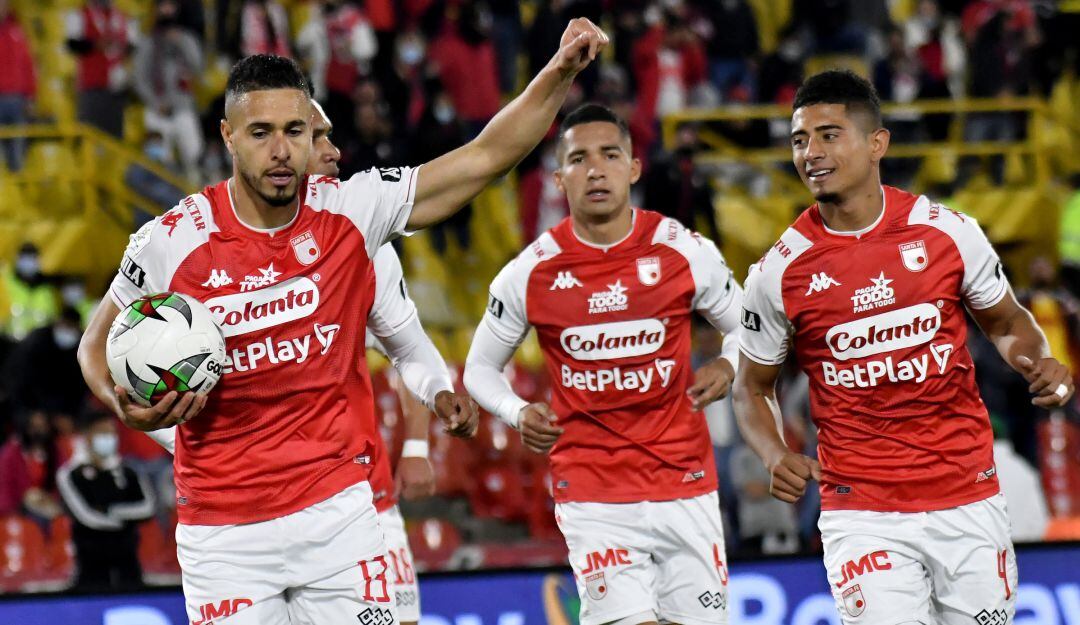 Santa Fe 2 - 1 Atlético Nacional en los cuartos de final de la Copa Colombia 2021