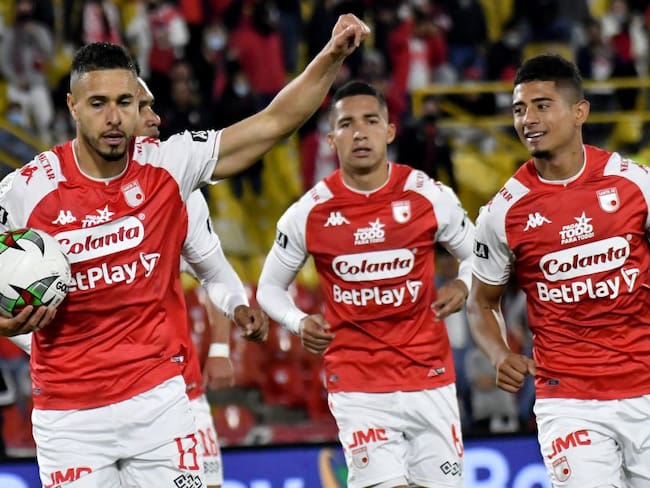 Santa Fe 2 - 1 Atlético Nacional en los cuartos de final de la Copa Colombia 2021