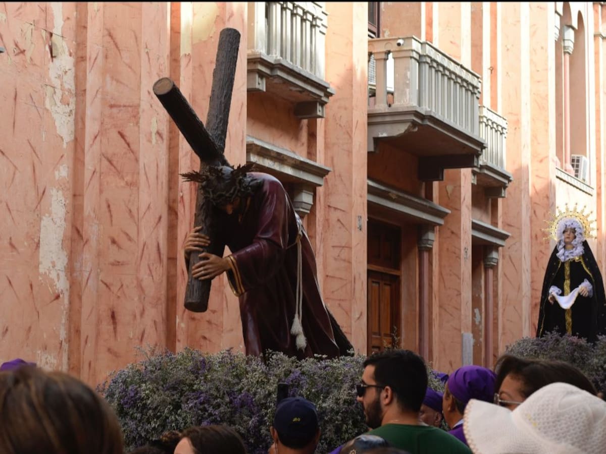 Viacrucis por el Centro Histórico de Cartagena este viernes santo