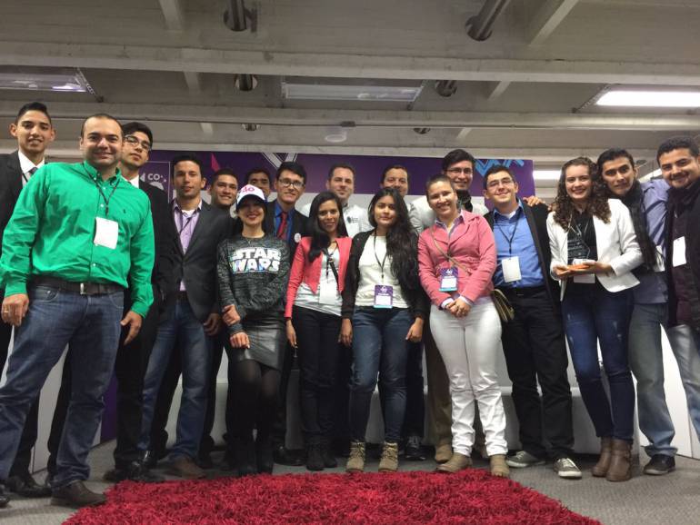 Jóvenes nortesantandereanos que participaron en la convocatoria