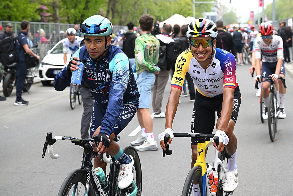 Santiago Buitrago y Egan Bernal / Getty Images
