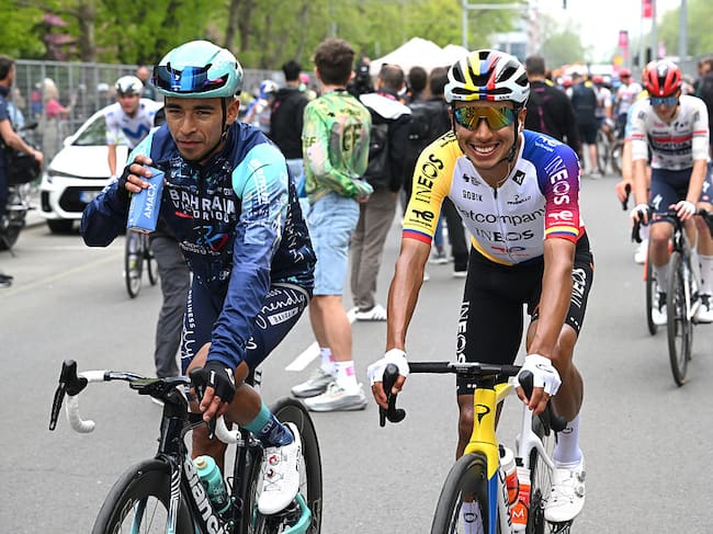 Santiago Buitrago y Egan Bernal / Getty Images