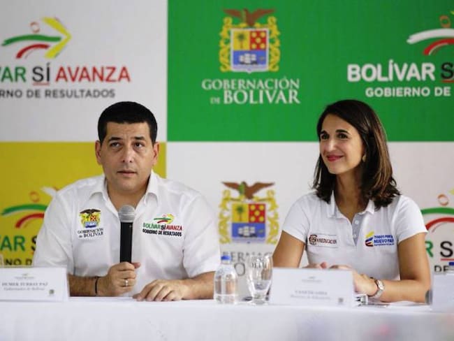 Gobernador Turbay y ministra Yaneth Giha, presentan resultados de ‘Plan Bolívar por la Educación’
