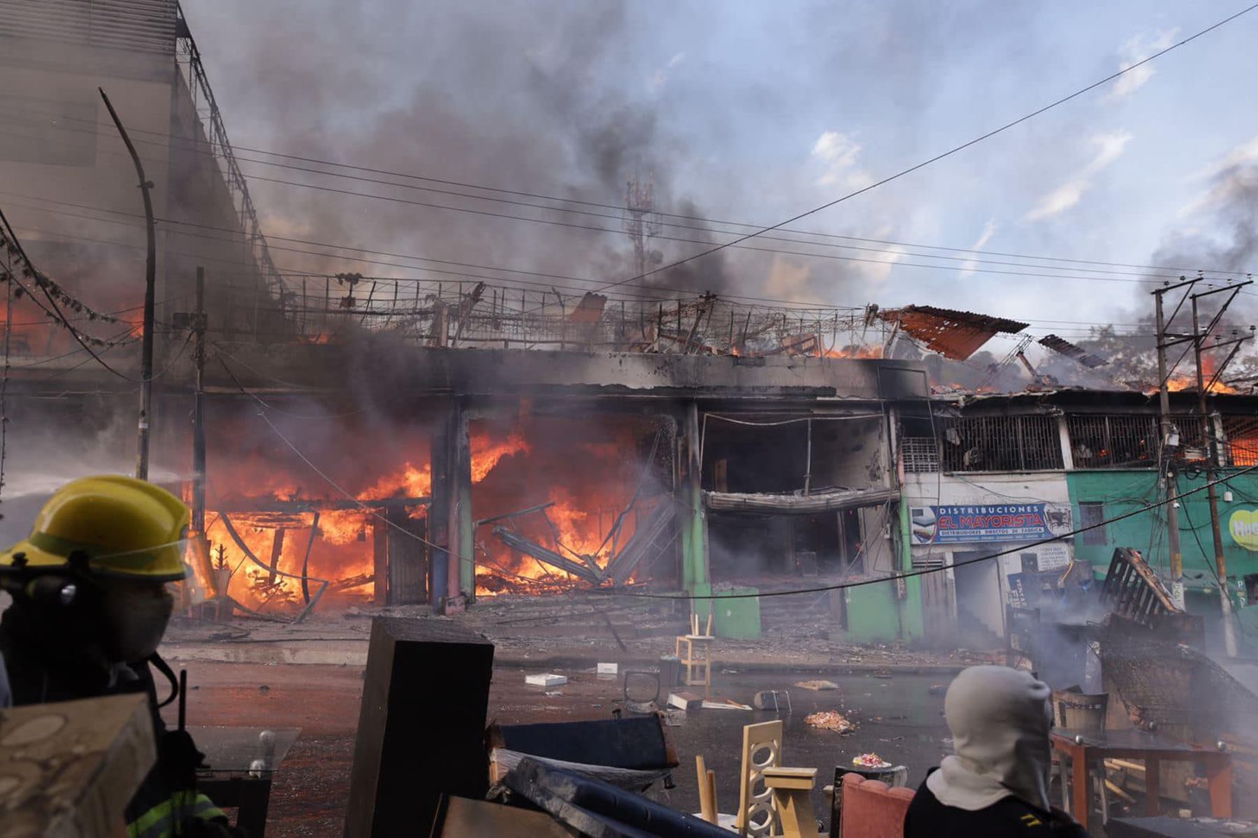 Incendio calle 19 de Ibagué