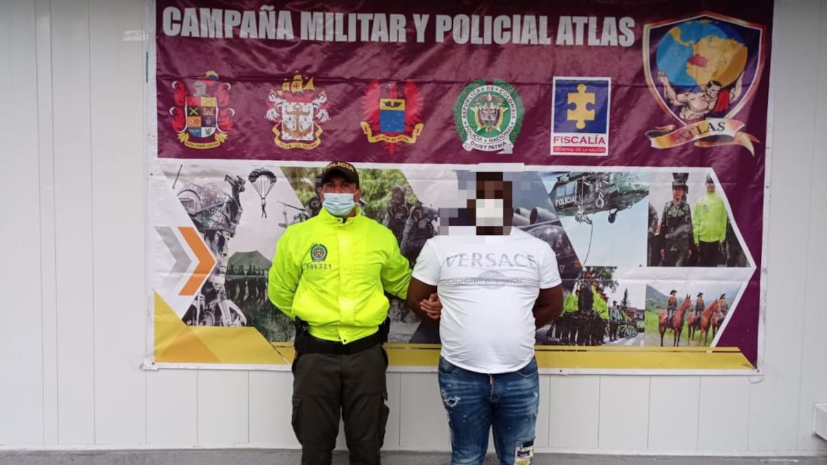 Cae presunto narcotraficante vinculado a las Guerrillas Unidas del Pacífico